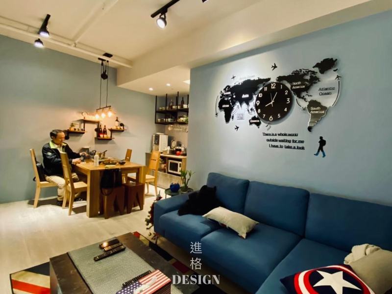 龍潭區-陳公館－客廳與餐廳